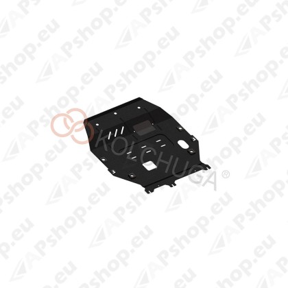 Kolchuga Steel Skid Plate Mitsubishi Outlander XL 2015- 2,4і (Engine, Gearbox, Radiator Protection)